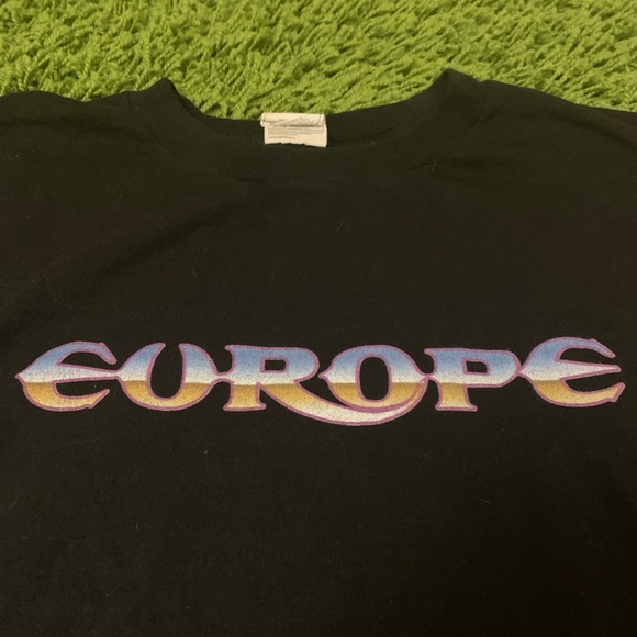 europe band t shirt